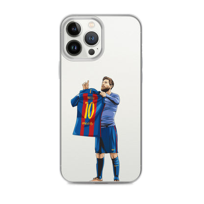 El Clasico Iconic Messi Celebration Clear Case for iPhone®