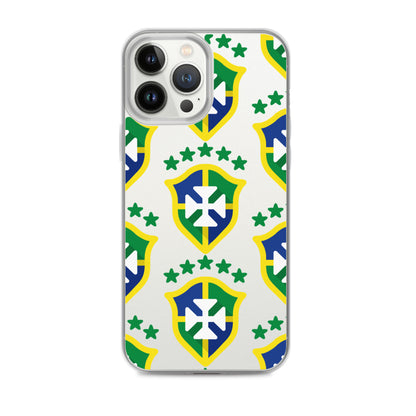 Brazil Crest Clear Case for iPhone®