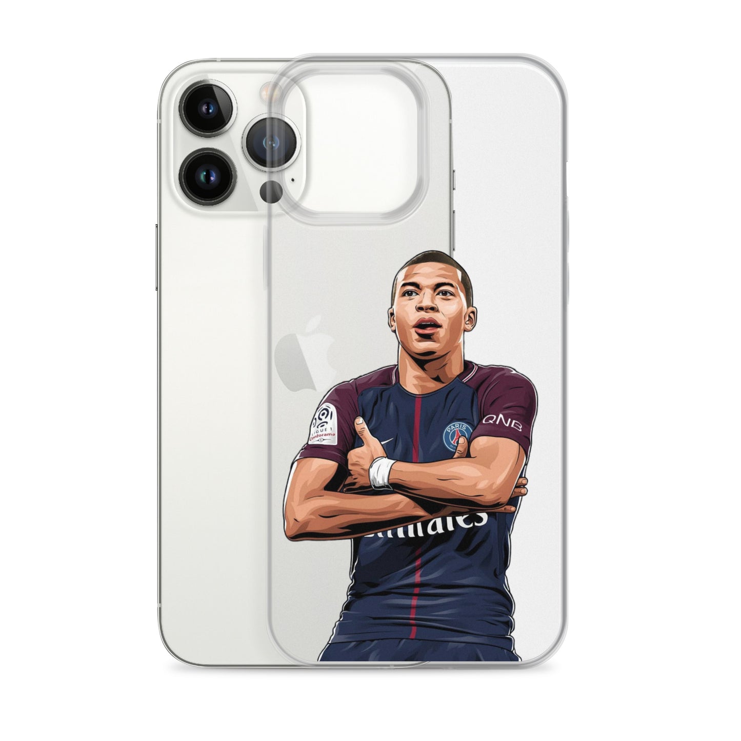 Mbappe Goal Celebration Clear Case for iPhone®