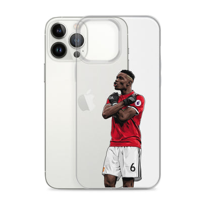 Pogba United #6 Clear Case for iPhone®
