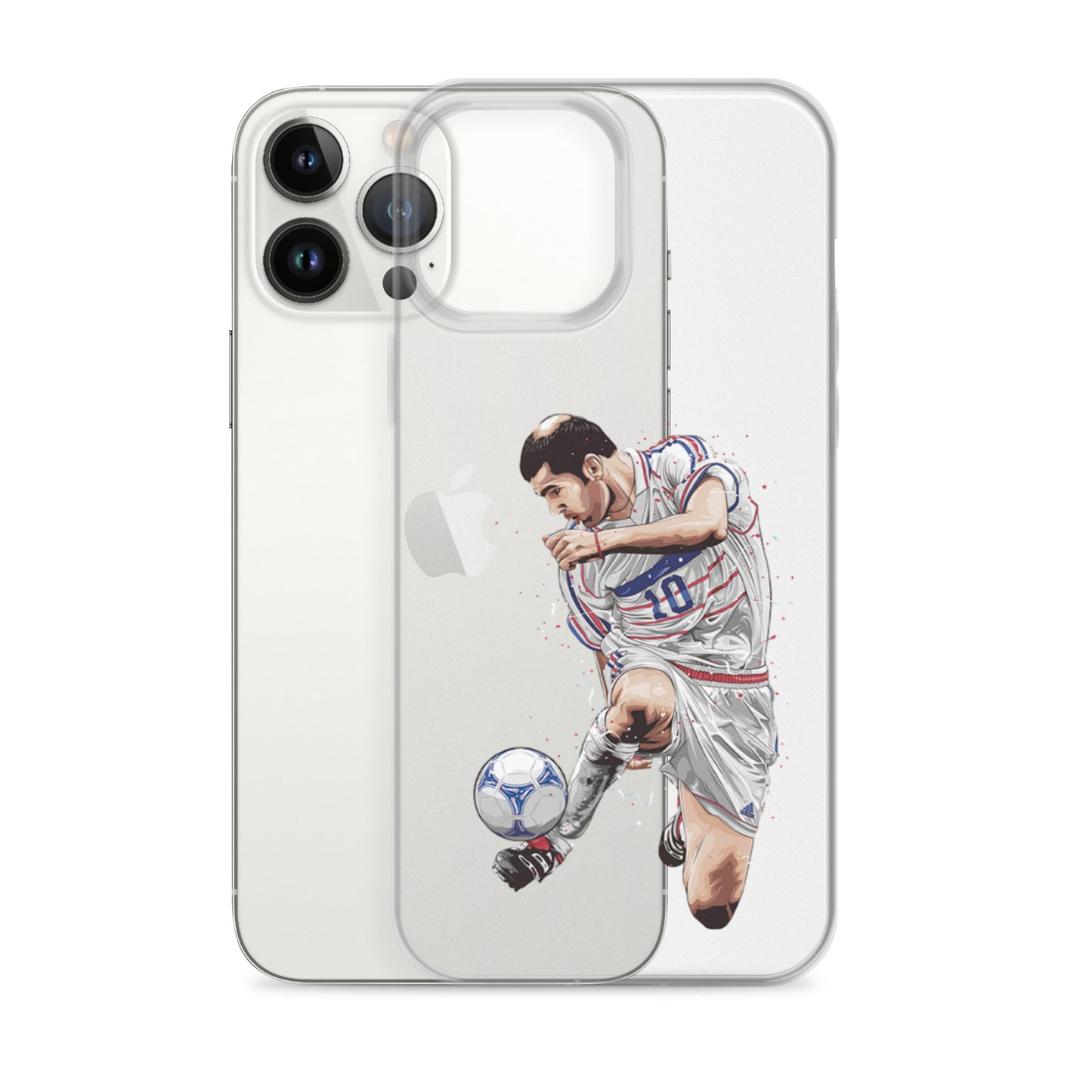 Zizou France Clear Case for iPhone®