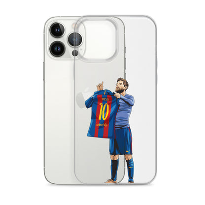 El Clasico Iconic Messi Celebration Clear Case for iPhone®