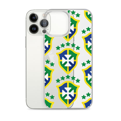 Brazil Crest Clear Case for iPhone®