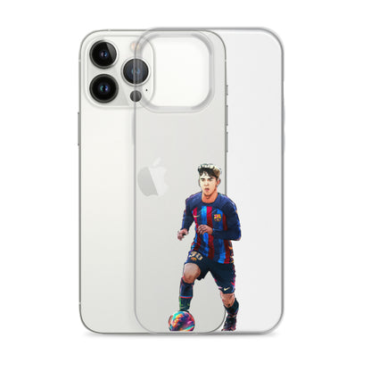 Gavi Barcelona Clear Case for iPhone®