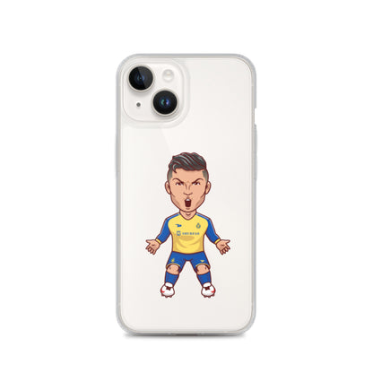AL Nassr Ronaldo Clear Phone Case for iPhone® - The 90+ Minute