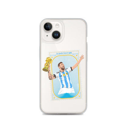 Messi's Lucky stamp ARG Clear Case for iPhone® - The 90+ Minute