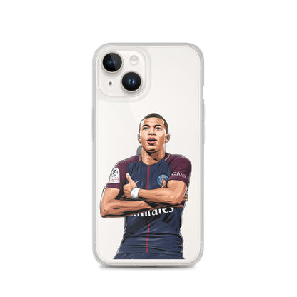 Mbappe Goal Celebration Clear Case for iPhone®