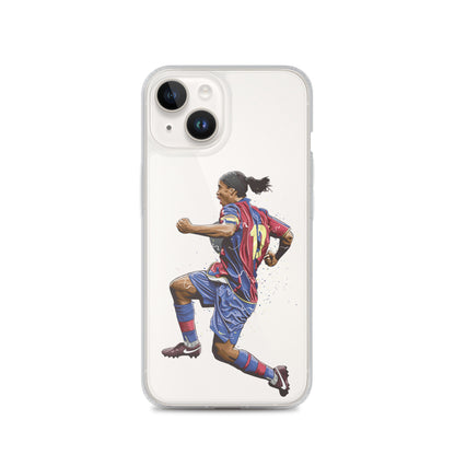 Ronaldinho Barca Clear Case for iPhone®