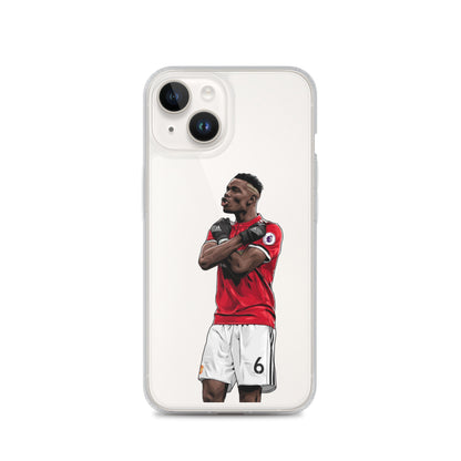 Pogba United #6 Clear Case for iPhone®