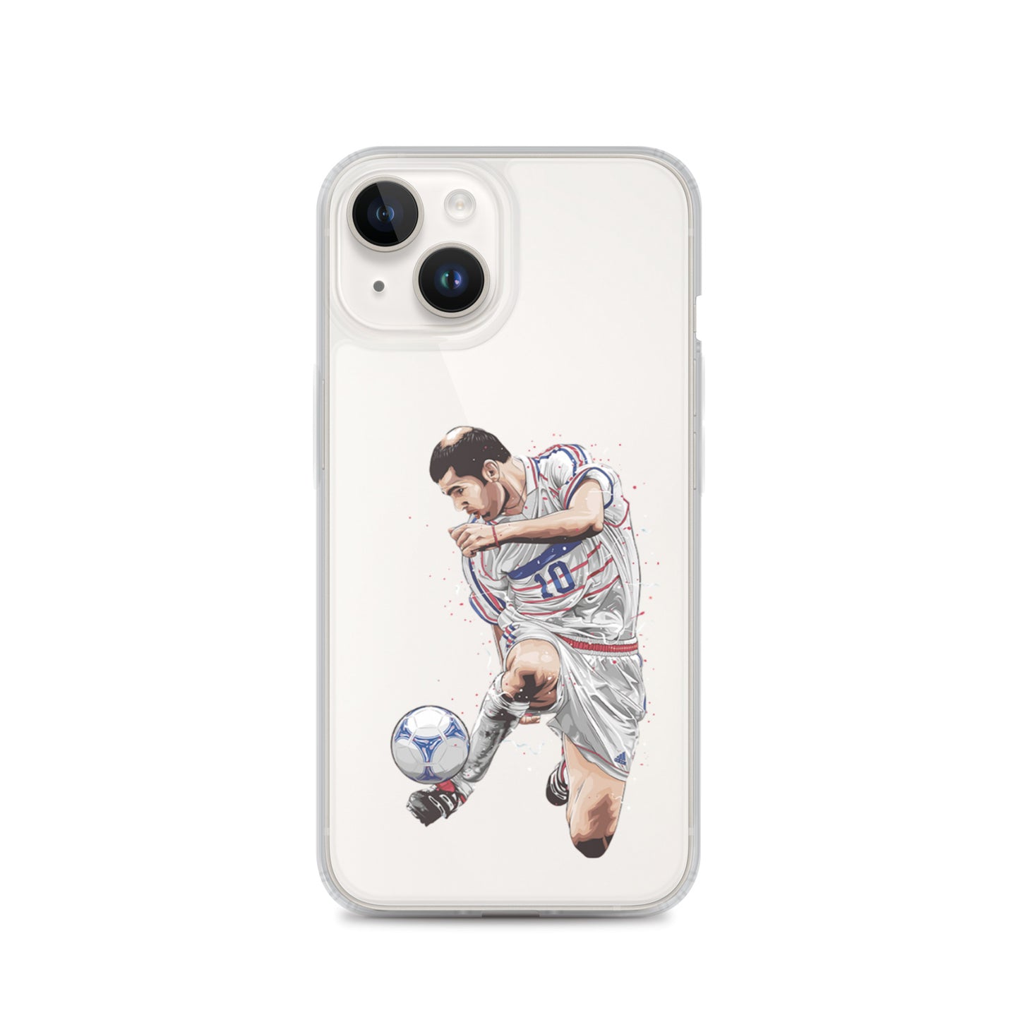 Zizou France Clear Case for iPhone®