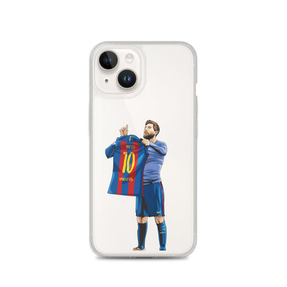 El Clasico Iconic Messi Celebration Clear Case for iPhone®