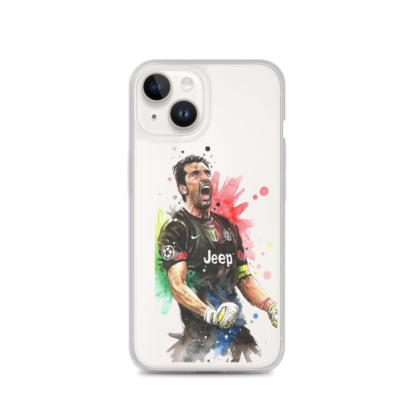 Buffon Juventus Vintage Clear Case for iPhone®