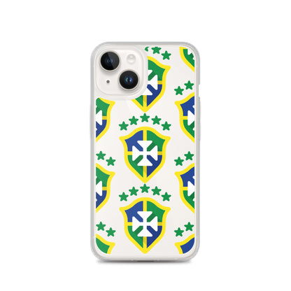 Brazil Crest Clear Case for iPhone®
