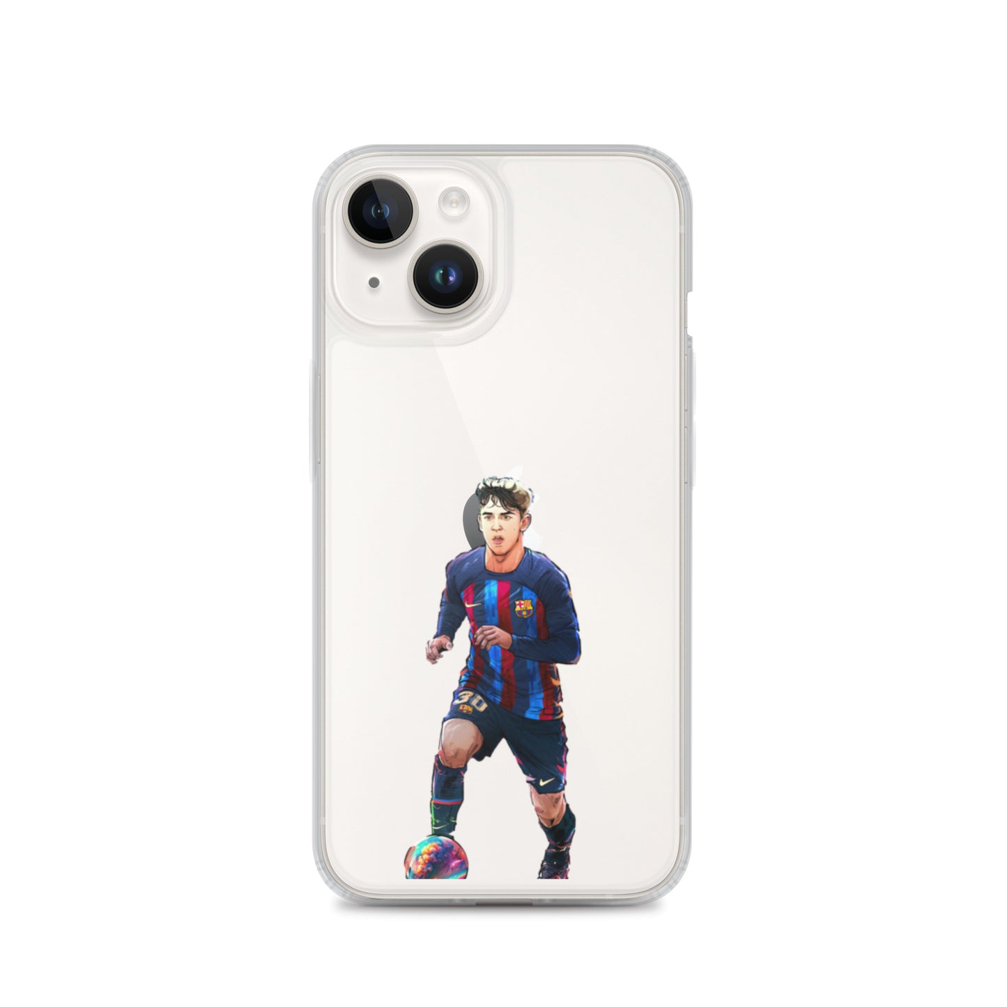 Gavi Barcelona Clear Case for iPhone®