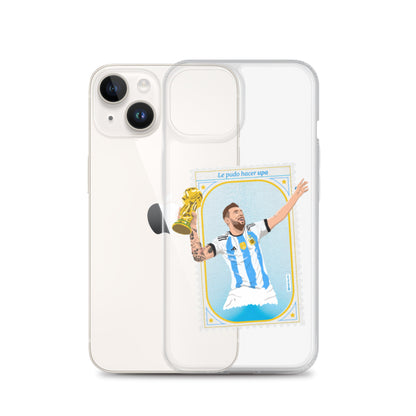 Messi's Lucky stamp ARG Clear Case for iPhone® - The 90+ Minute