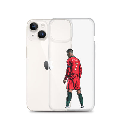 CR7 Free Kick Pose Portugal Clear Case for iPhone® - The 90+ Minute