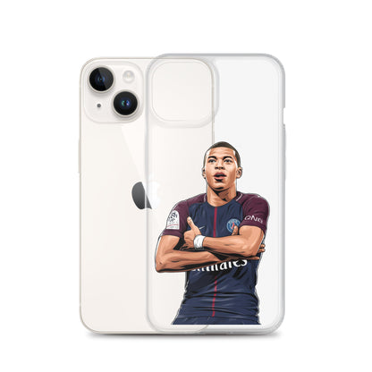 Mbappe Goal Celebration Clear Case for iPhone®