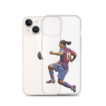 Ronaldinho Barca Clear Case for iPhone®