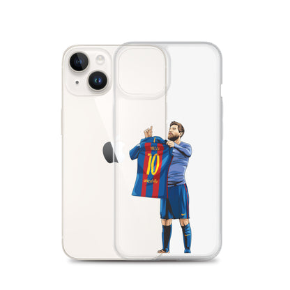 El Clasico Iconic Messi Celebration Clear Case for iPhone®