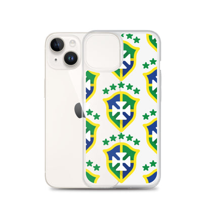 Brazil Crest Clear Case for iPhone®