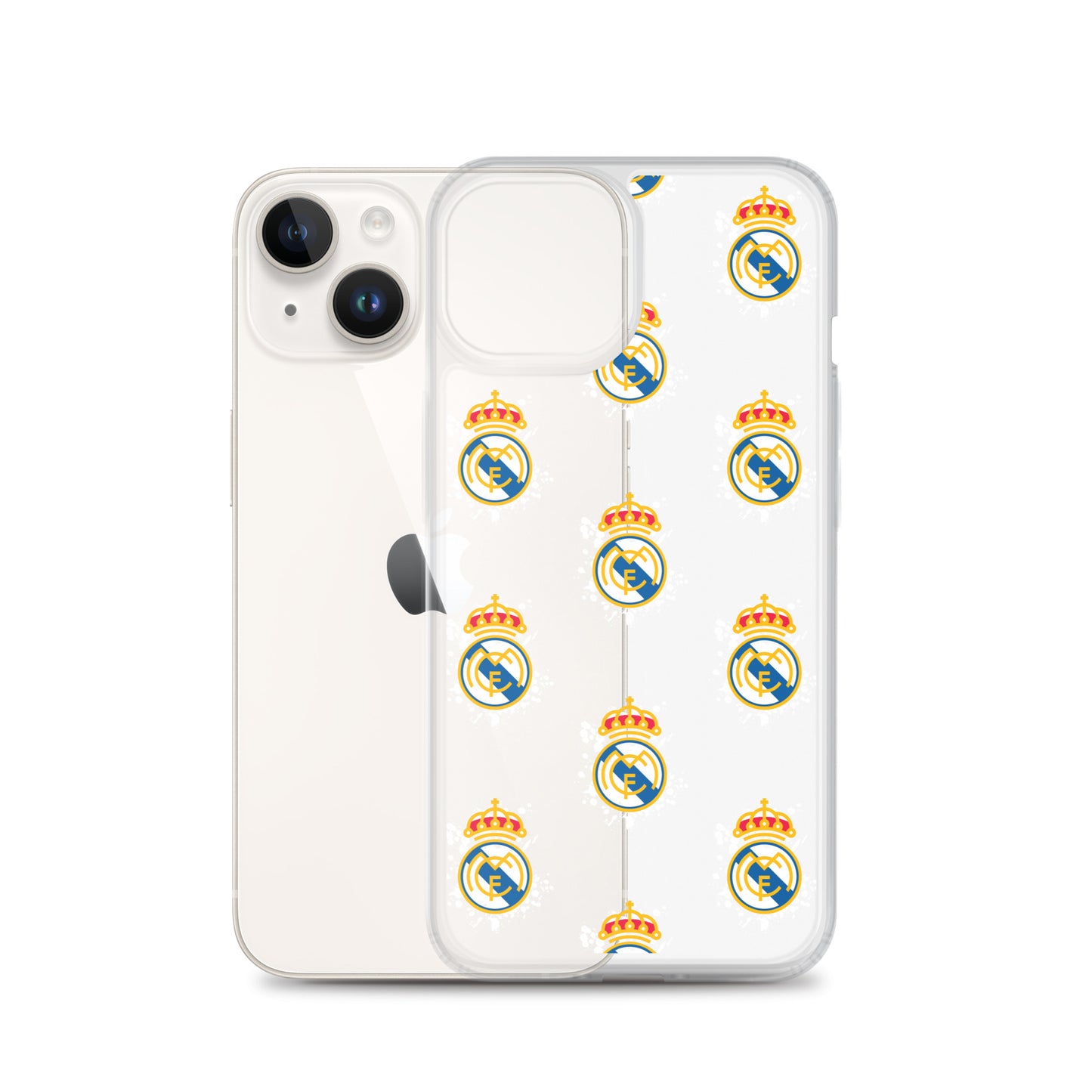 Real Madrid Logo Clear Case for iPhone®