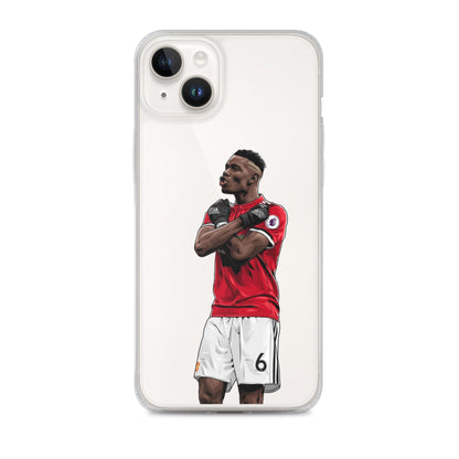 Pogba United #6 Clear Case for iPhone®