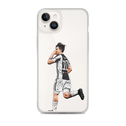 Dybala Mask Juve Clear Case for iPhone®