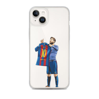 El Clasico Iconic Messi Celebration Clear Case for iPhone®