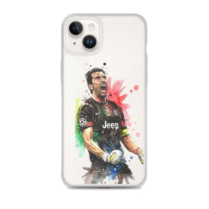 Buffon Juventus Vintage Clear Case for iPhone®