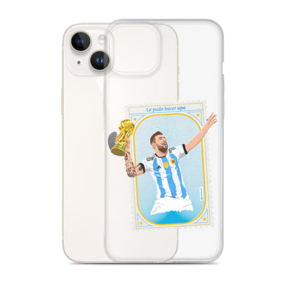 Messi's Lucky stamp ARG Clear Case for iPhone® - The 90+ Minute