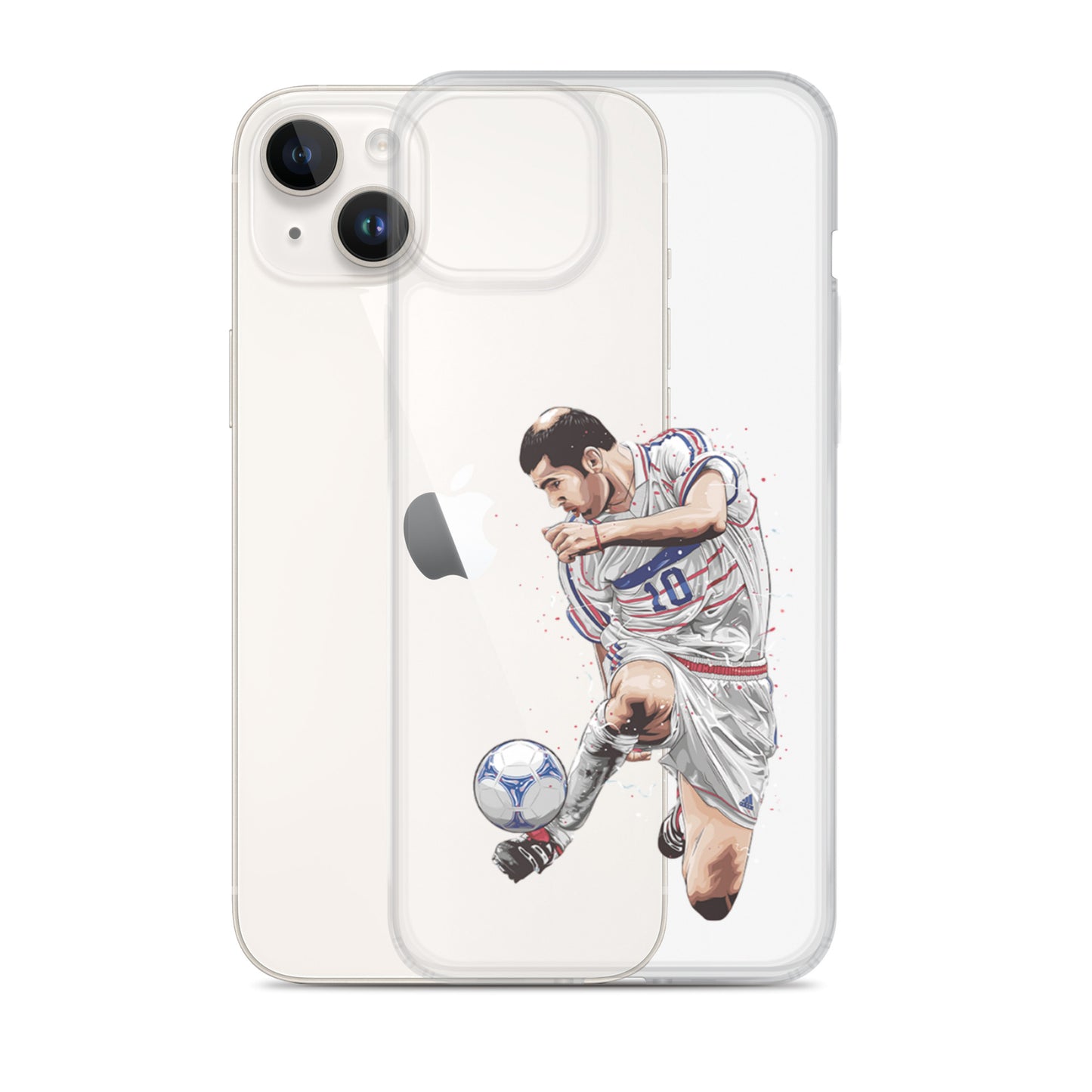 Zizou France Clear Case for iPhone®