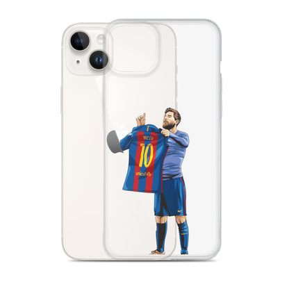 El Clasico Iconic Messi Celebration Clear Case for iPhone®