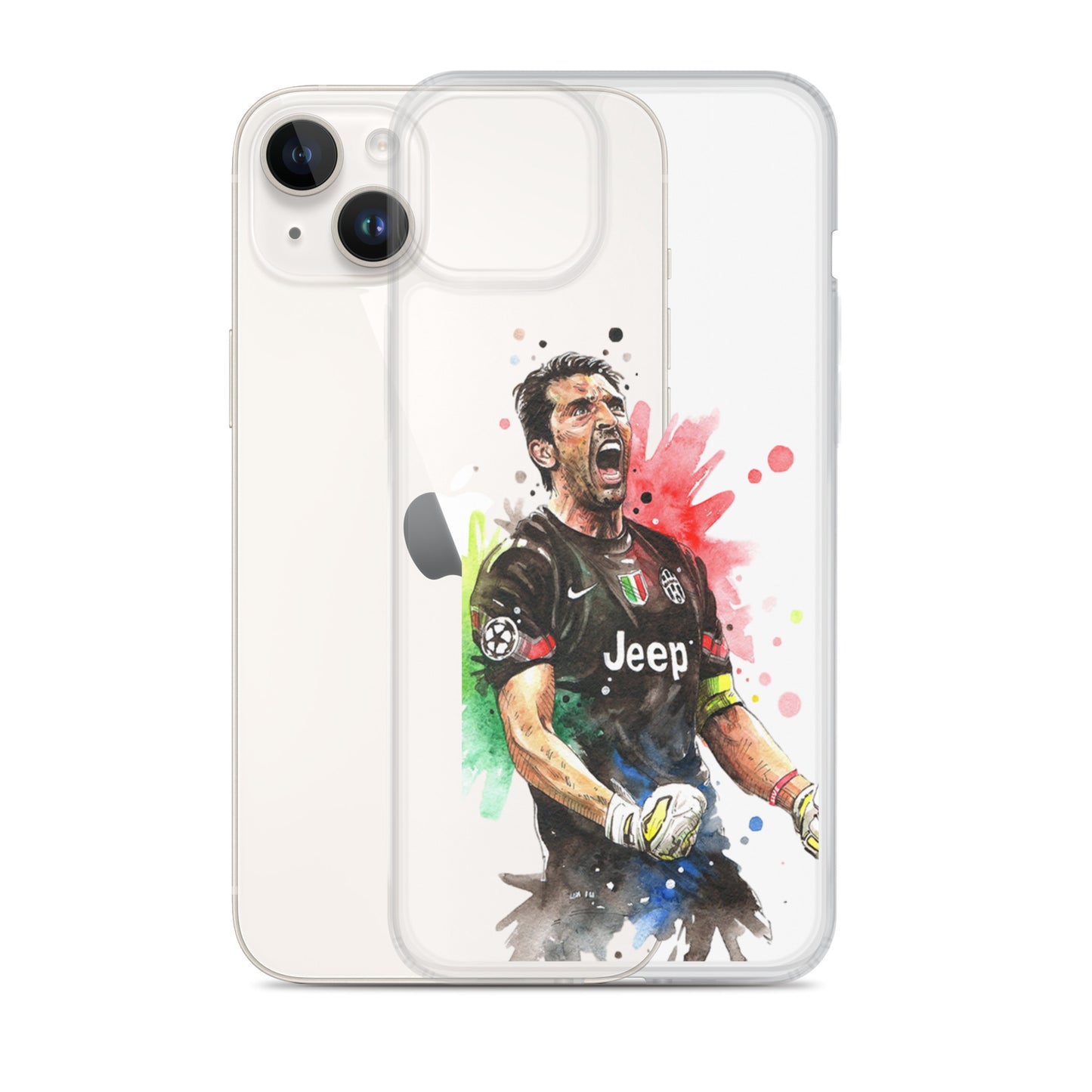 Buffon Juventus Vintage Clear Case for iPhone®