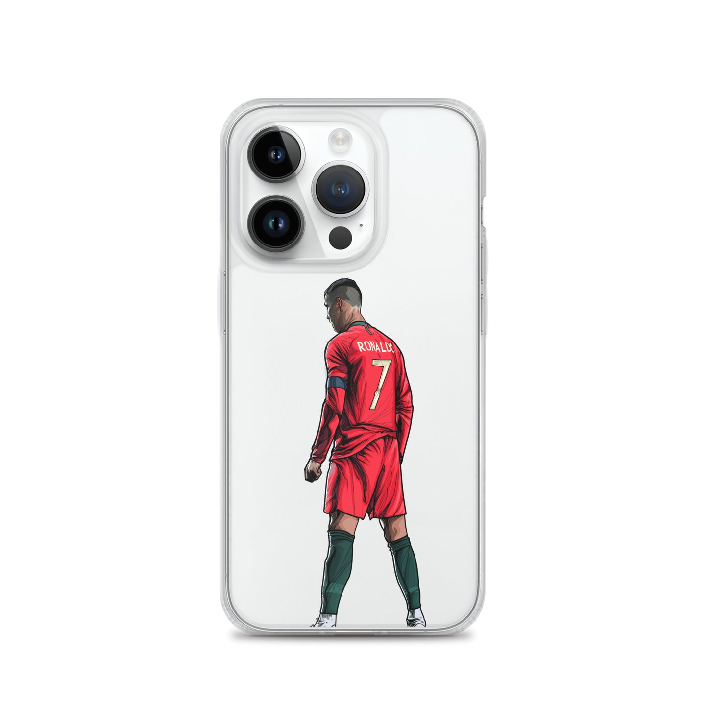 CR7 Free Kick Pose Portugal Clear Case for iPhone® - The 90+ Minute