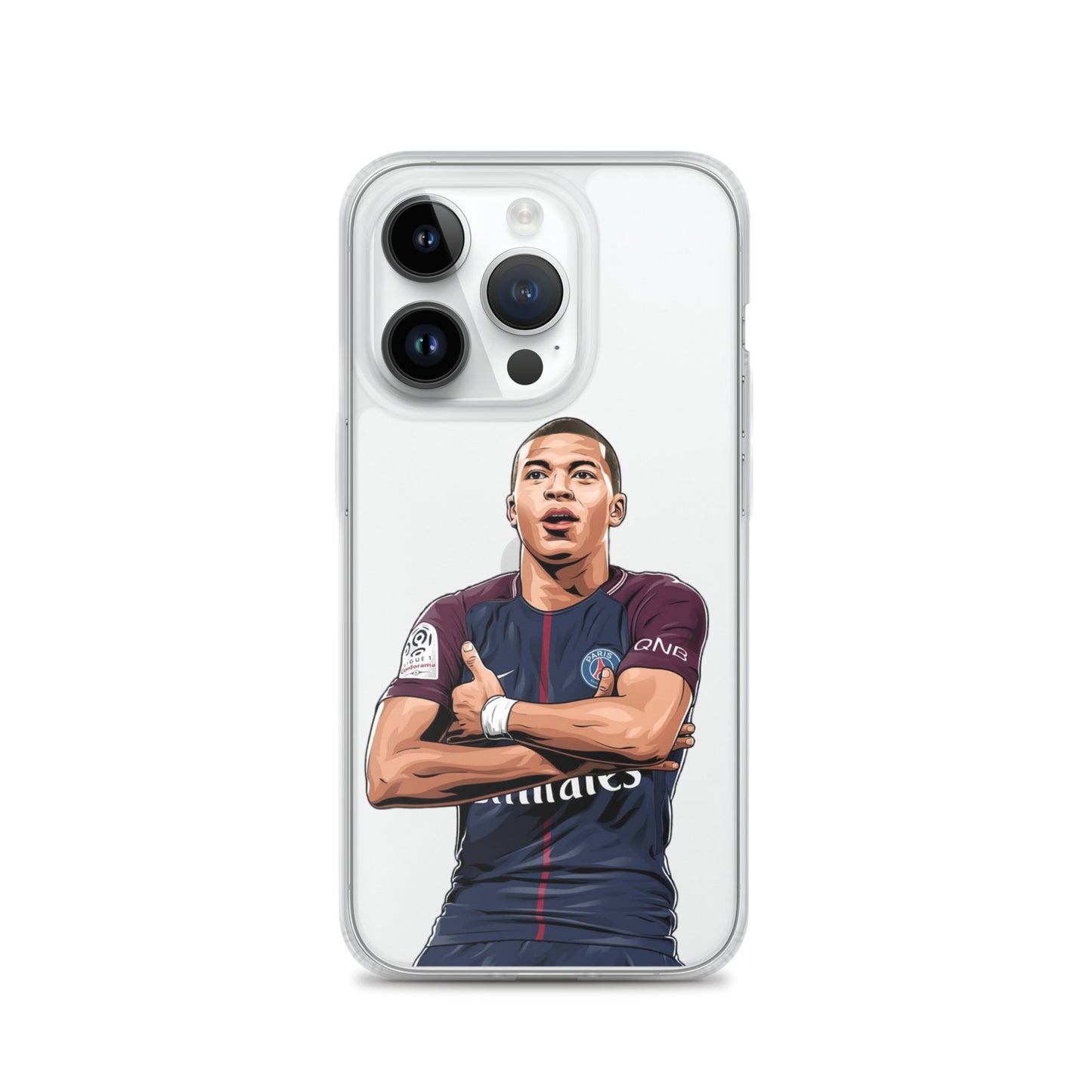Mbappe Goal Celebration Clear Case for iPhone®