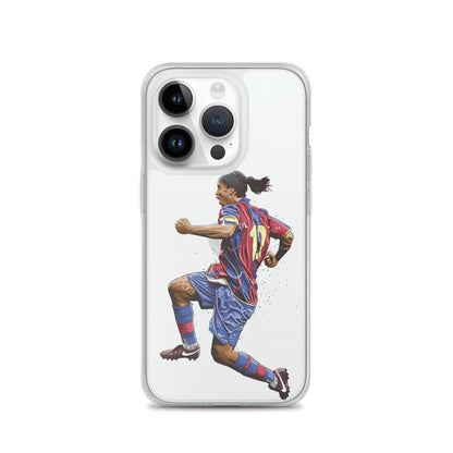 Ronaldinho Barca Clear Case for iPhone®