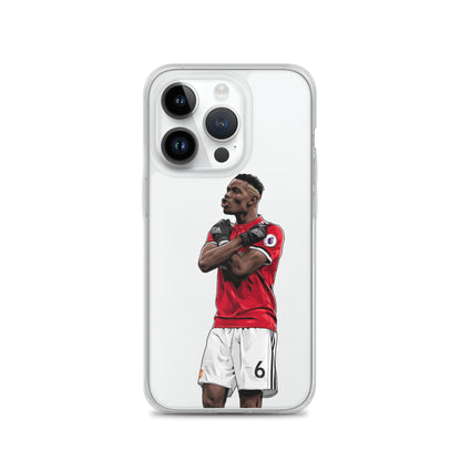 Pogba United #6 Clear Case for iPhone®