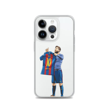 El Clasico Iconic Messi Celebration Clear Case for iPhone®