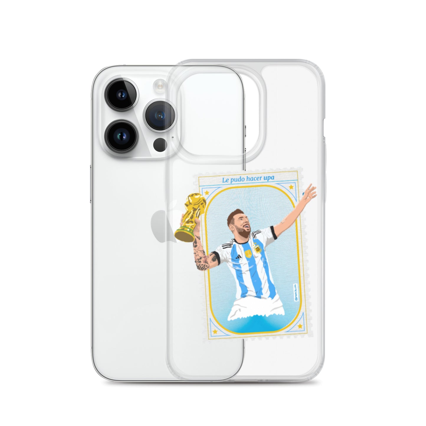 Messi's Lucky stamp ARG Clear Case for iPhone®
