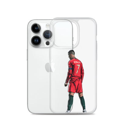 CR7 Free Kick Pose Portugal Clear Case for iPhone® - The 90+ Minute