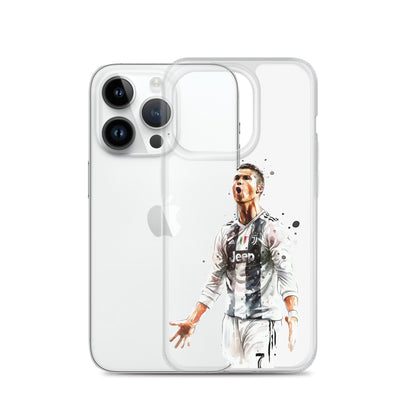 Ronaldo Juventus Era Clear Case for iPhone®