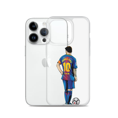 Messi's Last Game with Barcelona Clear Case for iPhone®