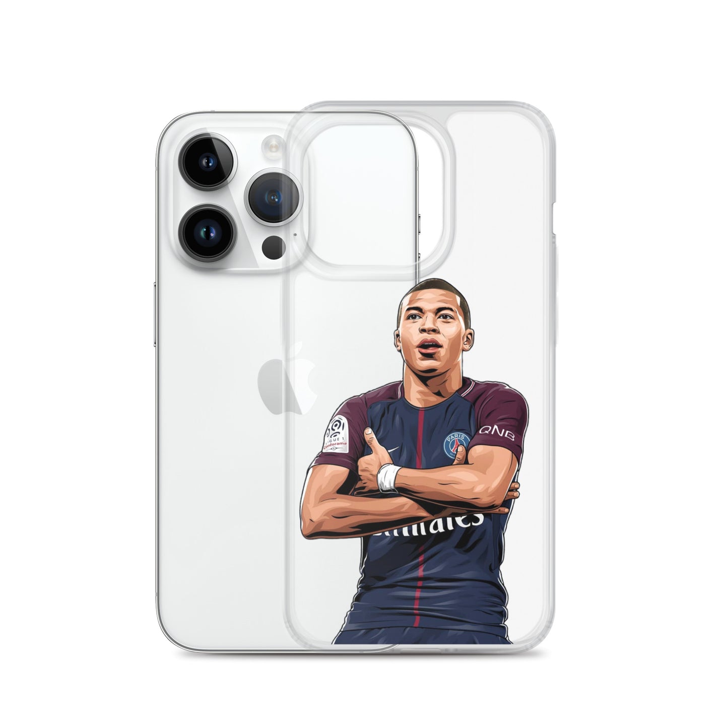 Mbappe Goal Celebration Clear Case for iPhone®