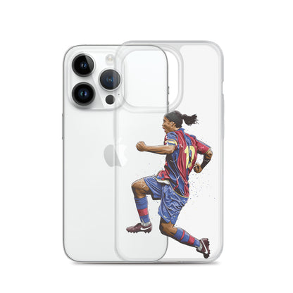 Ronaldinho Barca Clear Case for iPhone®