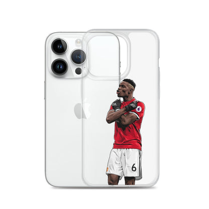 Pogba United #6 Clear Case for iPhone®