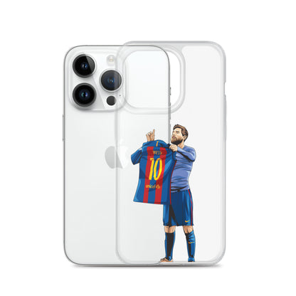 El Clasico Iconic Messi Celebration Clear Case for iPhone®