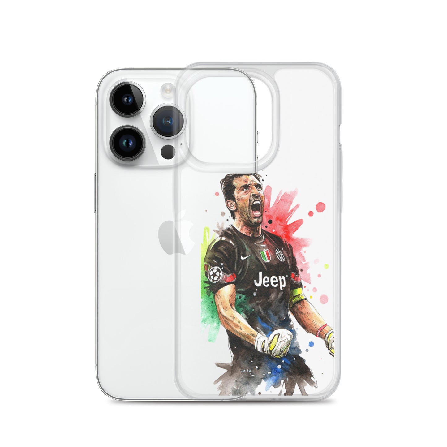 Buffon Juventus Vintage Clear Case for iPhone®