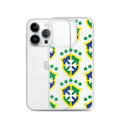 Brazil Crest Clear Case for iPhone®