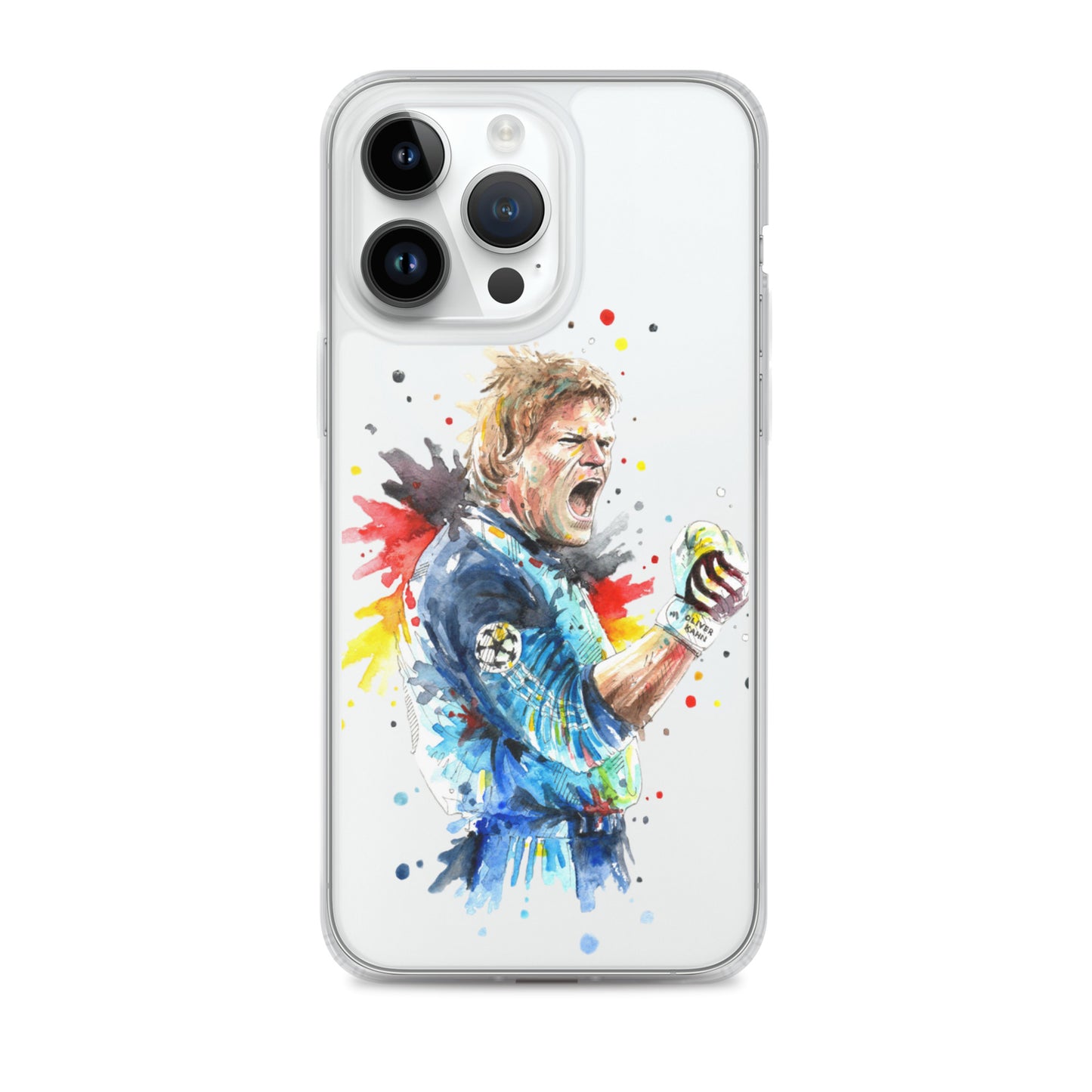 Germany Oliver Kahn Vintage Clear Case for iPhone® - The 90+ Minute