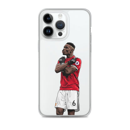 Pogba United #6 Clear Case for iPhone®